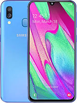 Best available price of Samsung Galaxy A40 in Hungary